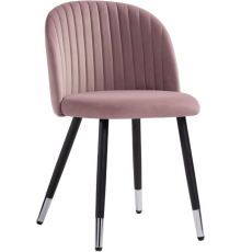 Стул Woodville Gabi light purple, ножки black