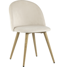 Стул Stool Group Лион NEW велюр кремовый