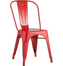 Стул Stool Group Tolix красный глянцевый