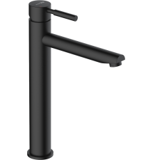 Смеситель для раковины Wasserkraft Gollach 3303H черный soft-touch