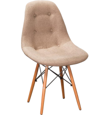 Стул R-Home Eames W Сканди браун, ножки бежевые
