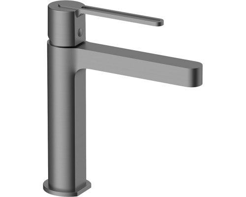 Смеситель для раковины Vincea Rondo VBF-1R1GM вороненая сталь