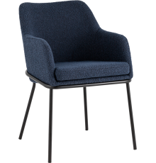 Стул Stool Group Кози ткань букле синий