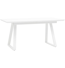 Обеденный стол Stool Group Детройт 160x90 см, раскладной, белый
