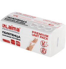 Бумажные полотенца Laima (H3) Premium Unit Pack (Блок: 1 уп. 200 листов)