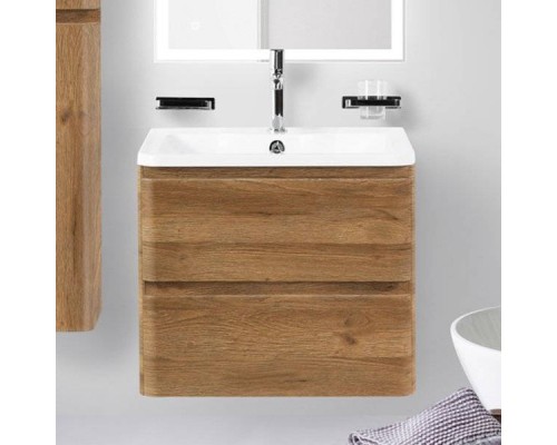 Тумба под раковину BelBagno Albano 70 подвесная, rovere rustico