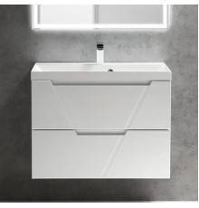 Тумба под раковину BelBagno Vittoria 80 подвесная, bianco opaco