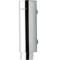 Диспенсер для мыла Nofer Inox 03024.B нержавеющая сталь, глянцевый + Салфетки Nofer OC-1-33 100 шт