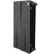 Радиатор биметаллический Royal Thermo Piano Forte 500 VDR80 4 секции, межосевое расстояние 8 см, noir sable