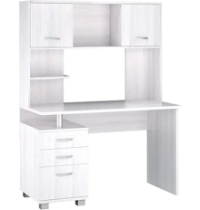 Письменный стол Ивару Максим 1 120x60 см, ясень анкор светлый