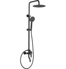 Душевая стойка Allen Brau Eclipse 5.E1007-31 с изливом черная