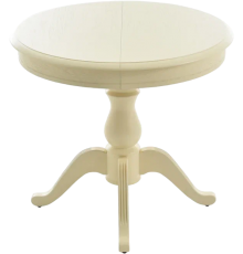 Обеденный стол AURORA Фабрицио D82 82х82 см, слоновая кость