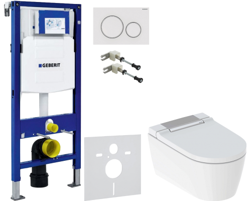 Комплект Унитаз подвесной Geberit AquaClean Sela 146.224.21.1 вставка глянцевый хром + Крепления Duofix 111.815.00.1 к стене + Шумоизоляция 156.050.00.1 + Инсталляция UP 320 111.300.00.5 + Кнопка Sigma 20 115.882.11.1 белая Комплект Унитаз подвесной Geberit AquaClean Sela 146.224.21.1 вставка глянцевый хром + Крепления Duofix 111.815.00.1 к стене + Шумоизоляция 156.050.00.1 + Инсталляция UP 320 111.300.00.5 + Кнопка Sigma 20 115.882.11.1 белая