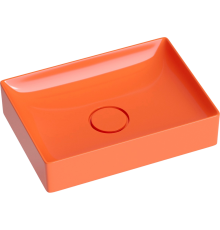 Раковина Wellsee Pure BY 150709000 50, оранжевая