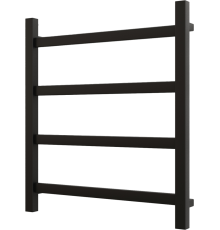 Полотенцесушитель водяной Grota Soffi 60x53, RAL9005 черный матовый