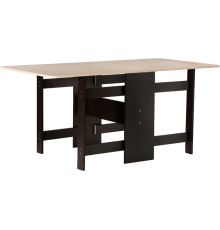 Стол-книжка Woodville Йентель 170x85 см, венге, дуб молочный