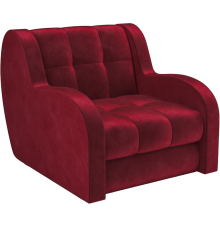 Кресло-кровать Mebel-Ars Барон бархат красный star velvet 3 dark red