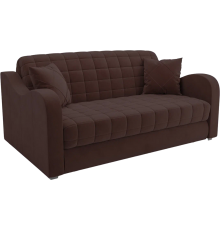 Диван Mebel-Ars Барон №4 велюр шоколад hb-178 16