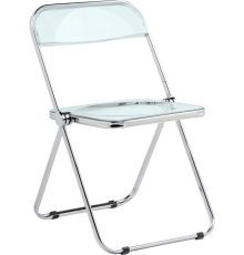 Стул Woodville Fold clear gray-blue