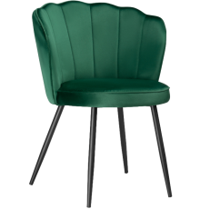 Стул Woodville Coral green, ножки black