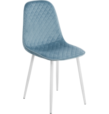 Стул Woodville Capri blue, ножки white