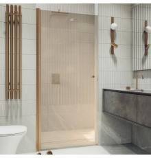 Душевая дверь в нишу Maybahglass MGD-798-2 60 см, профиль бронза, стекло бронза
