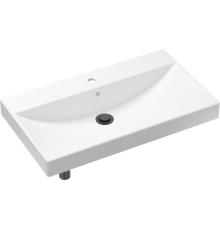 Раковина Lavinia Boho Bathroom Sink 21520642 с сифоном и донным клапаном, черный матовый