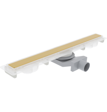 Душевой трап (лоток) Plumberia Selection PSM Modular 80 см, золото 24К