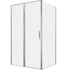 Душевой уголок Allen Brau Priority 120x100, профиль хром, стекло прозрачное