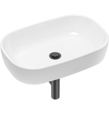Раковина Lavinia Boho Bathroom Sink 21520037 с сифоном и донным клапаном, черный матовый