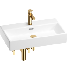 Комплект Wellsee Graceful Pro 201004668 глянцевый белый, золото, 5 в 1