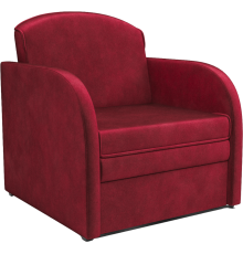 Кресло-кровать Mebel-Ars Малютка бархат красный star velvet 3 dark red