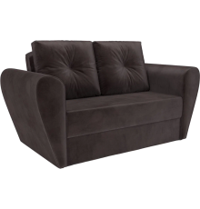 Диван Mebel-Ars Квартет бархат шоколадный star velvet 60 coffee
