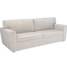 Диван Mebel-Ars Оскар бархат бежевый star velvet 6 light beige