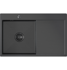 Мойка кухонная Mixline Pro 552922 L черный графит