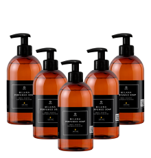 Набор Grass Жидкое мыло Grass Milana парфюмированное, Oud Rood, 300 мл 5 шт.
