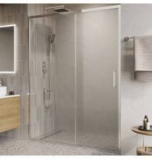 Душевая дверь в нишу BelBagno Luce BF-1-150-C-Cr профиль хром, стекло прозрачное