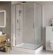 Душевой уголок BelBagno Luce AH-22-150/120-C-Cr стекло прозрачное