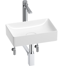Комплект Wellsee Pure BY Wellsee 201004356 глянцевый белый, хром, 5 в 1