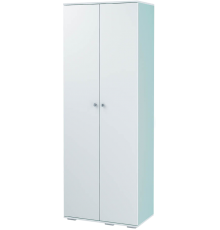 Шкаф БТС Тифани ШК-09 80х46х218 см, кенди, белый