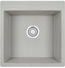 Мойка кухонная KRONA Quadrat W510-520 1 51х50 см, gray