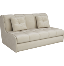 Диван Mebel-Ars Барон №2 бархат бежевый star velvet 6 light beige