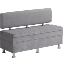 Кухонный диван Norta Hippo 120x49x77 см велюр vivaldi 07