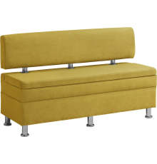 Кухонный диван Norta Hippo 130x49x77 см велюр vivaldi 33