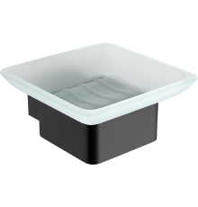 Мыльница Lemark Smooth line 9742017 черный