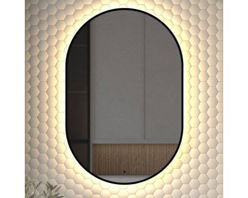Зеркало Defesto Aura DF 2935R 60x90, с теплой подсветкой