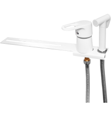 Гигиенический душ Wisent W5221W со смесителем, белый