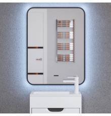 Зеркало Uperwood Modul 60х80, с подсветкой, с подогревом, теплая подсветка, черное