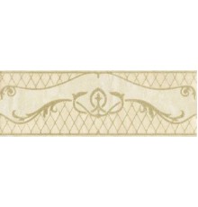 Бордюр Gracia Ceramica Regina beige 01 глянцевый 8,5х25