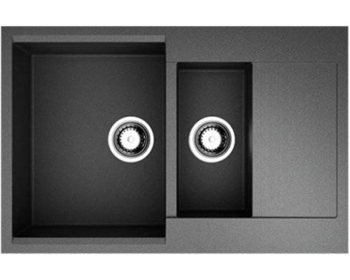 Мойка кухонная Omoikiri Daisen 78-2-BL черная